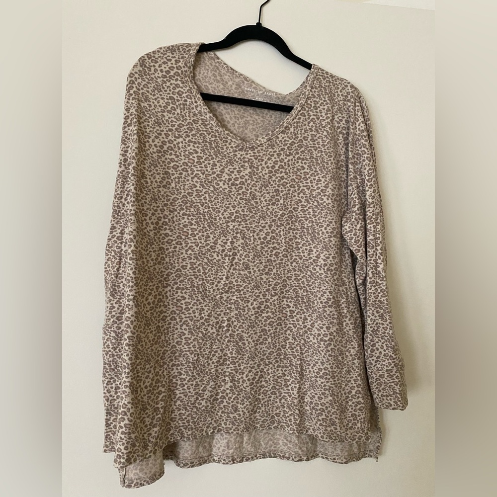 American Eagle soft long sleeve pj t!